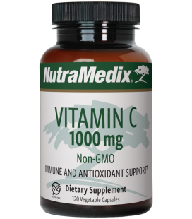 Vitamin C - NON-GMO, Corn Free 1000mg 120caps